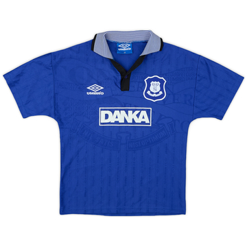 1995-97 Everton Home Shirt - 6/10 - (L.Boys)