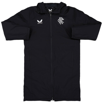 2023-24 Rangers Castore Long Bench Jacket - 9/10