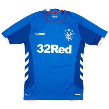 2018-19 Rangers Home Shirt - 8/10 - (S)