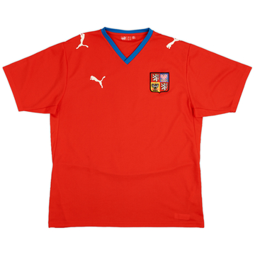 2008-09 Czech Republic Basic Home Shirt - 8/10 - (L)