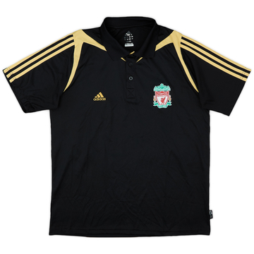 2008-09 Liverpool adidas Polo Shirt - 8/10 - (L)