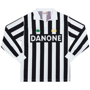 1992-94 Juventus Home L/S Shirt #10 - 5/10 - (L)
