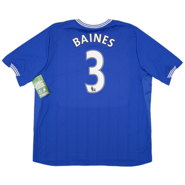 2009-10 Everton Home Shirt Baines #3 (XL)