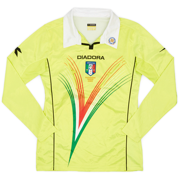 2011-12 Italy Diadora Centenary Referee L/S Shirt - 6/10 - (XS)