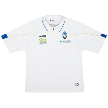 2007-08 Atalanta Errea 1/4 Zip Polo Shirt - 7/10 - (L)