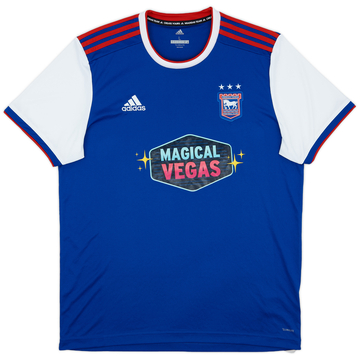 2018-19 Ipswich Home Shirt - 7/10 - (L)