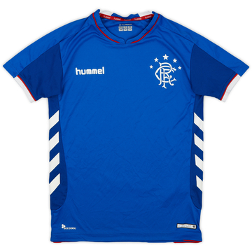 2018-19 Rangers Home Shirt - 9/10 - (XXL.Boys)