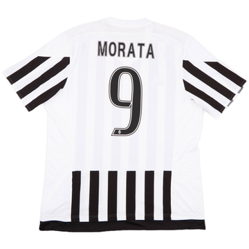 2015-16 Juventus Home Shirt Morata #9 (XL)