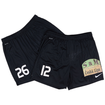 2014-15 FK Jablonec Player Issue Away Shorts # - 7/10 - (XL)