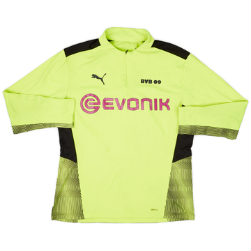2021-22 Borussia Dortmund Puma 1/4 Zip Drill Top - 5/10 - (L)