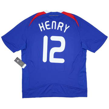 2007-08 France Home Shirt Henry #12 (XL)