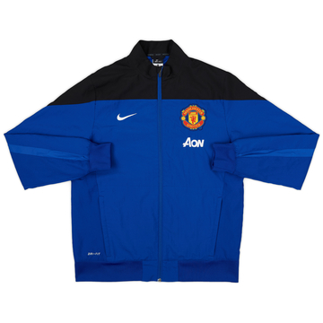 2013-14 Manchester United Nike Track Jacket - 8/10 - (M)