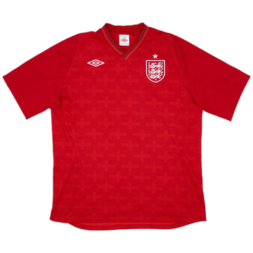 2012-13 England GK Away S/S Shirt - 9/10 - (XL)