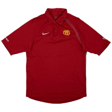 2008-09 Manchester United Nike Polo Shirt - 6/10 - (M)