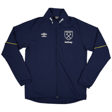 2017-19 West Ham Umbro Hooded Track Jacket - 8/10 - (L)