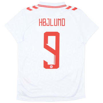 2024-25 Denmark Away Shirt Hojlund #9 (KIDS)