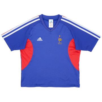 2002-04 France Home Shirt - 8/10 - (L.Boys)