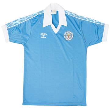 1977-81 Manchester City Home Shirt - 6/10 - (M)