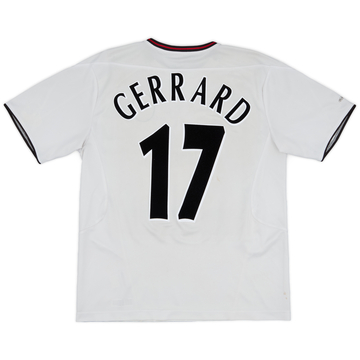 2003-04 Liverpool Away Shirt Gerrard #17 - 5/10 - (L)