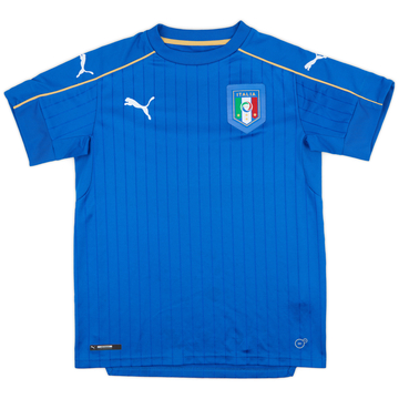 2016-17 Italy Home Shirt - 9/10 - (XL.Boys)