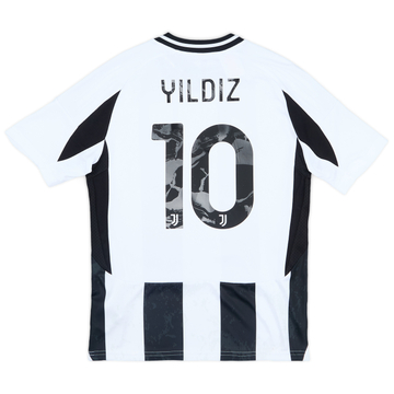 2024-25 Juventus Home Shirt Yildiz #10 (KIDS)