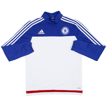2015-16 Chelsea adidas 1/4 Zip Drill Top - 6/10 - (XL.Boys)