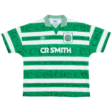 1995-97 Celtic Home Shirt - 9/10 - (XXL)