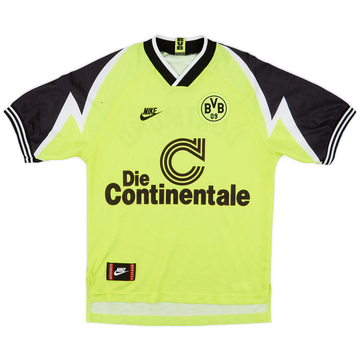 1995-96 Borussia Dortmund Home Shirt - 6/10 - (XL.Boys)