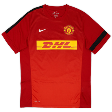 2013-14 Manchester United Nike Training Shirt - 7/10 - (L)