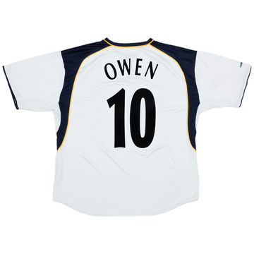 2001-03 Liverpool Away Shirt Owen #10 - 6/10 - (XL)