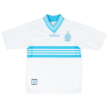1996-97 Olympique Marseille Home Shirt - 9/10 - (XS)