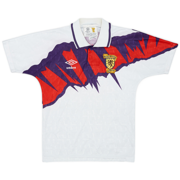 1991-93 Scotland Away Shirt - 8/10 - (S.Boys)
