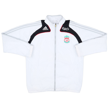 2008-09 Liverpool adidas Track Jacket - 7/10 - (L)