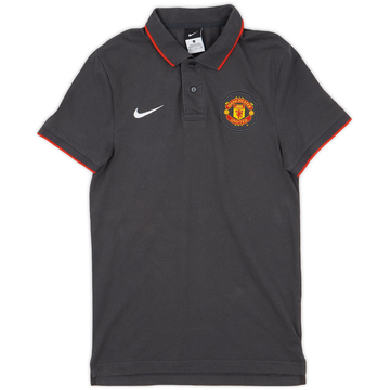 2010-11 Manchester United Nike Polo Shirt - 8/10 - (S)