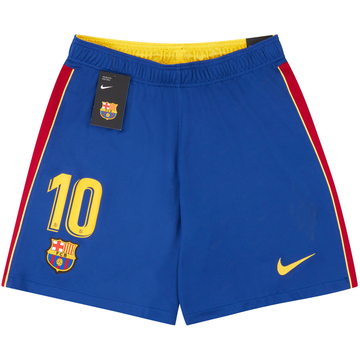2020-21 Barcelona Home Shorts #10 (Messi)