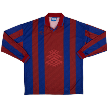 1990s Umbro Template L/S Shirt - 8/10 - (XL)