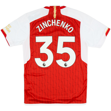 2023-24 Arsenal Home Shirt Zinchenko #35 (S)