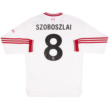 2026-27 Liverpool Authentic Away L/S Shirt Szoboszlai #8