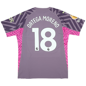2023-24 Manchester City Match Issue GK Shirt Ortega Moreno #18