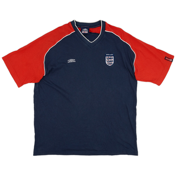 2002-03 England Umbro Training Shirt - 8/10 - (XL)