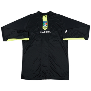 2009-10 Italy Diadora Referee L/S Shirt - 10/10 - (M)