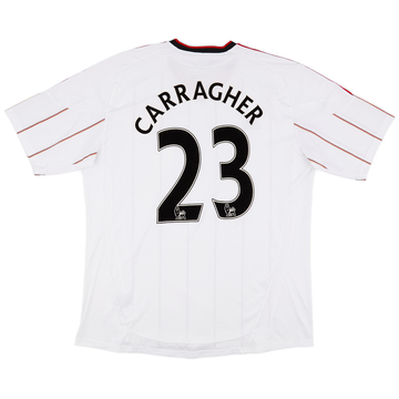 2010-11 Liverpool Away Shirt Carragher #23 - 7/10 - (XXL)