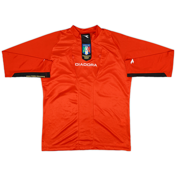 2000s Italy Diadora Referee L/S Shirt - 9/10 - (S)