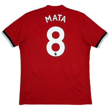 2017-18 Manchester United Home Shirt Mata #8 - 5/10 - (L)