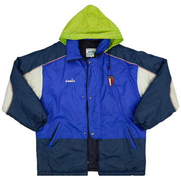 1990 Italy Diadora Padded Bench Coat - 3/10 - (XL)