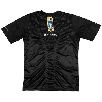 2007-09 Italy Diadora Official Issue Referee Shirt Stefanini - 9/10 - (M)