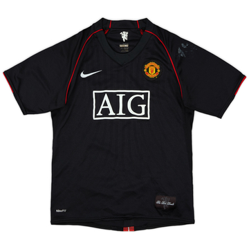 2007-08 Manchester United Away Shirt - 6/10 - (XL.Boys)