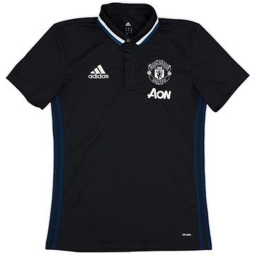 2016-17 Manchester United adidas Polo Shirt - 9/10 - (S)