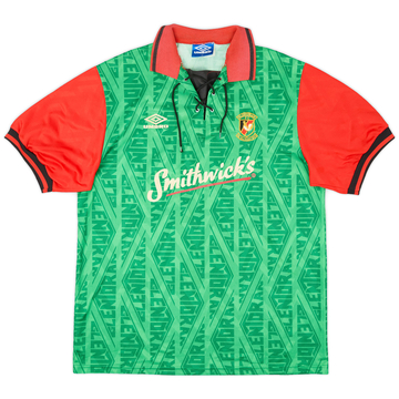 1992-93 Glentoran Home Shirt - 8/10 - (XL)