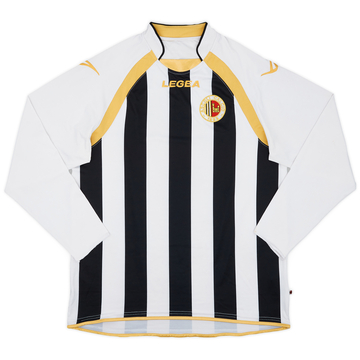 2010-11 Ascoli Home L/S Shirt - 7/10 - (L)